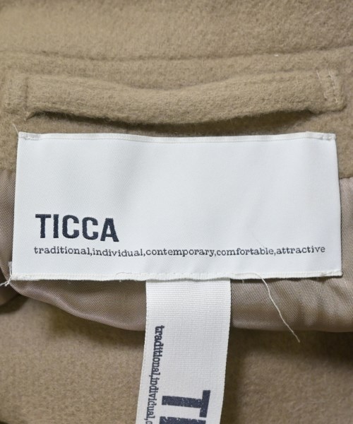 TICCA（ティッカ）チェスターコート 茶 サイズ:F レディース/2200669780017