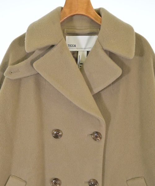 TICCA（ティッカ）チェスターコート 茶 サイズ:F レディース/2200669780017