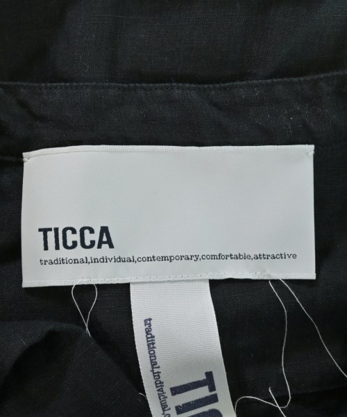 TICCA（ティッカ）オールインワン/サロペット 黒 サイズ:F レディース/2200672939037