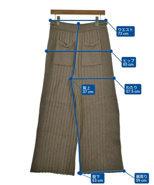 TICCA（ティッカ）スウェットパンツ ベージュ サイズ:-(L位) レディース/2200676411041