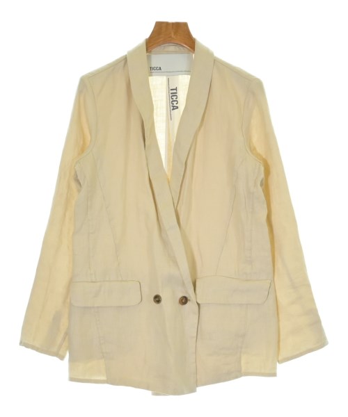 TICCA(ティッカ)テーラードジャケット ベージュ サイズ:1(S位)/2200676867305