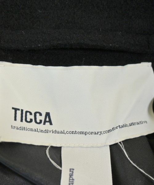 TICCA（ティッカ）チェスターコート 黒 サイズ:F レディース/2200678995013