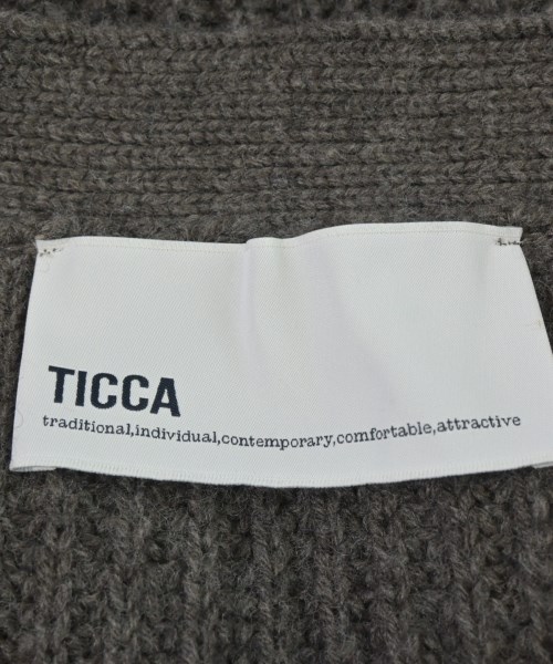 TICCA（ティッカ）カーディガン 茶 サイズ:F レディース/2200691112077