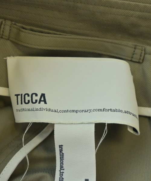 TICCA（ティッカ）トレンチコート カーキ サイズ:F レディース/2200688039066