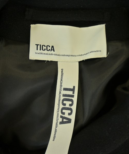 TICCA（ティッカ）チェスターコート 黒 サイズ:F レディース/2200695570019