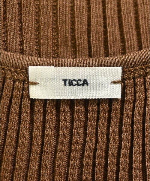 TICCA（ティッカ）キャミソール 茶 サイズ:F レディース/2200687013142