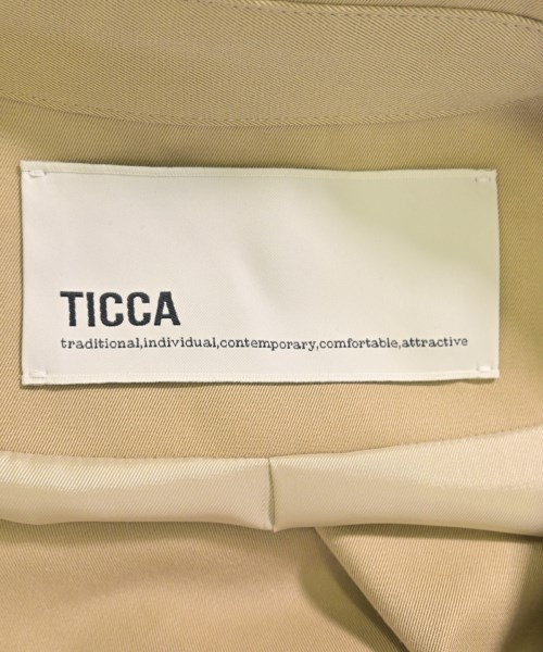 TICCA（ティッカ）コート ベージュ サイズ:1(S位) レディース/2200698122024
