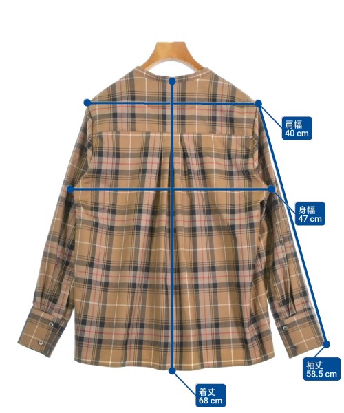 TICCA（ティッカ）カジュアルシャツ 茶 サイズ:F レディース/2200657161040