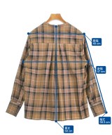 TICCA（ティッカ）カジュアルシャツ 茶 サイズ:F レディース/2200657161040