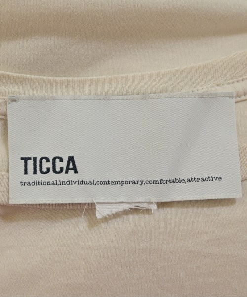 TICCA（ティッカ）Tシャツ・カットソー ベージュ サイズ:F レディース/2200655737025