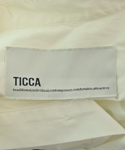 TICCA（ティッカ）カジュアルシャツ 白 サイズ:F メンズ/2200661353028