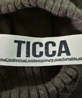 TICCA（ティッカ）ベスト/ノースリーブ 茶 サイズ:F レディース/2200658942082