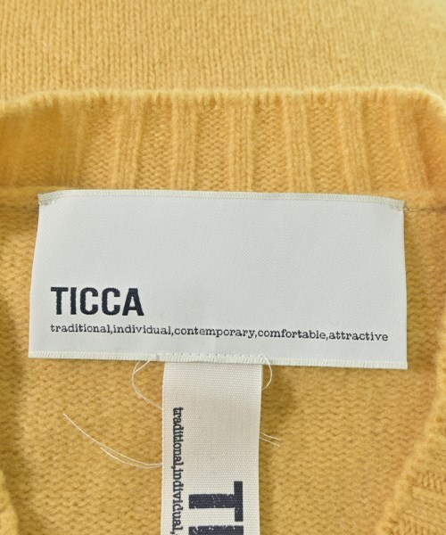 TICCA（ティッカ）ニット・セーター 黄 サイズ:F レディース/2200709339021