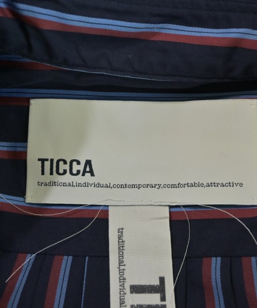 TICCA（ティッカ）シャツワンピース 紺 サイズ:F レディース/2200706435252