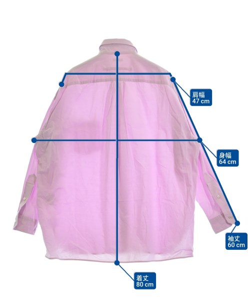 TICCA（ティッカ）カジュアルシャツ ピンク サイズ:F レディース/2200641785092