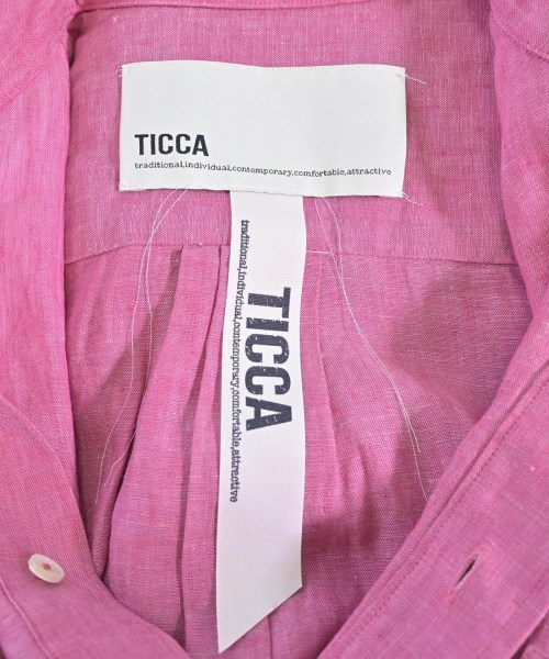 TICCA（ティッカ）ブラウス ピンク サイズ:-(M位) レディース/2200641785191