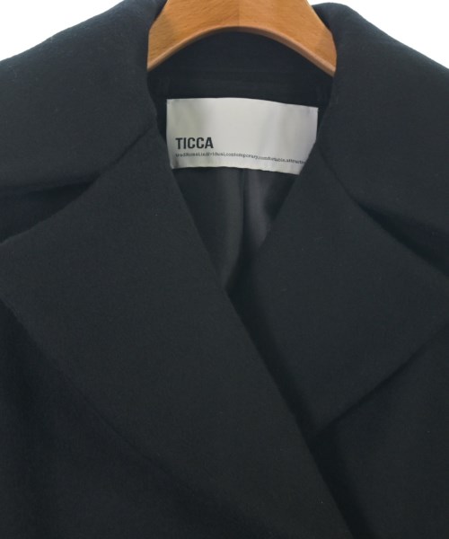 TICCA（ティッカ）ピーコート 黒 サイズ:F レディース/2200640161019