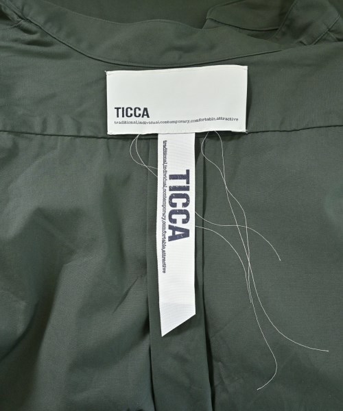 TICCA（ティッカ）カジュアルシャツ 緑 サイズ:F レディース/2200651062039