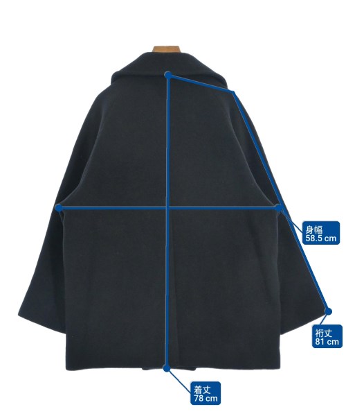 TICCA（ティッカ）ピーコート 黒 サイズ:F レディース/2200644895040