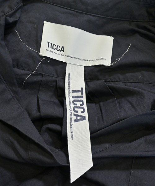 TICCA（ティッカ）シャツワンピース 紺 サイズ:F レディース/2200645480030