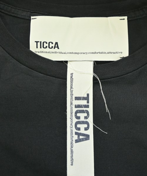 TICCA（ティッカ）Tシャツ・カットソー 黒 サイズ:F レディース/2200700535224