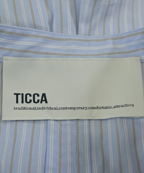 TICCA（ティッカ）シャツワンピース 青 サイズ:F レディース/2200702664038