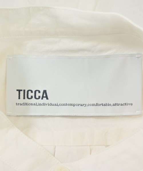 TICCA（ティッカ）カジュアルシャツ 白 サイズ:F レディース/2200702664045