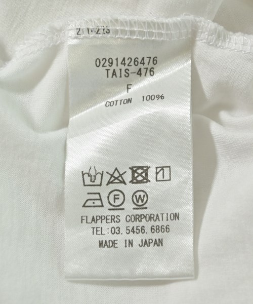 TICCA（ティッカ）Tシャツ・カットソー 白 サイズ:F レディース/2200705893022