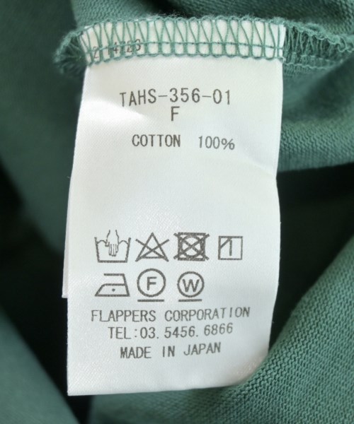 TICCA（ティッカ）Tシャツ・カットソー 緑 サイズ:F レディース/2200703170286