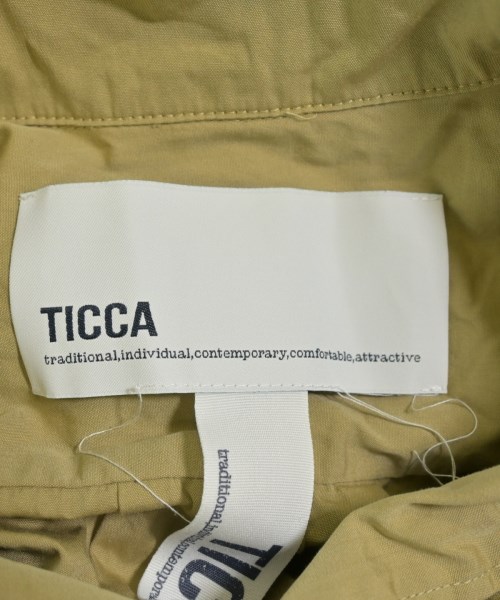 TICCA（ティッカ）シャツワンピース ベージュ サイズ:F レディース/2200705479332