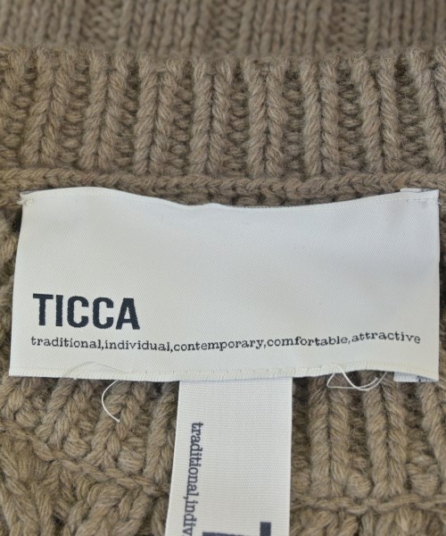 TICCA（ティッカ）ニット・セーター 茶 サイズ:F レディース/2200707679181