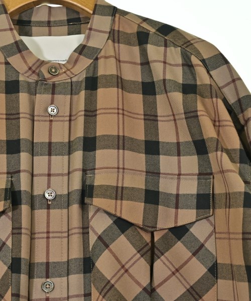 TICCA（ティッカ）シャツワンピース 茶 サイズ:F レディース/2200663377084