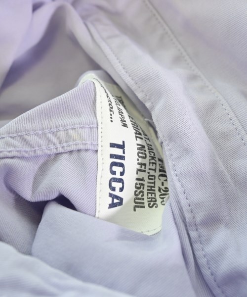 TICCA（ティッカ）シャツワンピース 紫 サイズ:F レディース/2200665236051