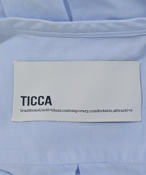 TICCA（ティッカ）カジュアルシャツ 青 サイズ:F レディース/2200667979024