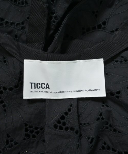 TICCA（ティッカ）ブラウス 黒 サイズ:F レディース/2200724454013
