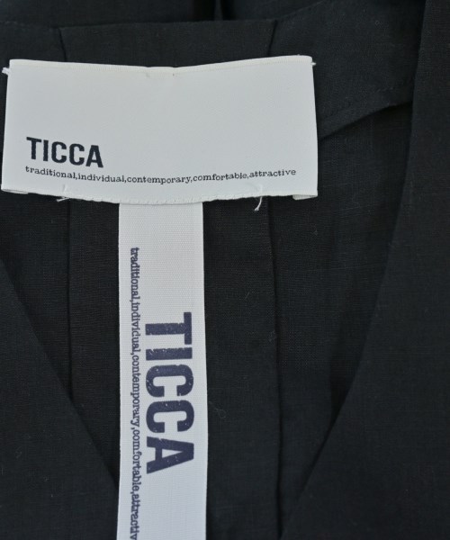 TICCA（ティッカ）ベスト 黒 サイズ:F レディース/2200729547017