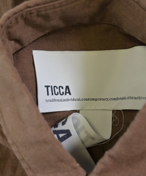 TICCA（ティッカ）カジュアルシャツ 茶 サイズ:F レディース/2200729515146