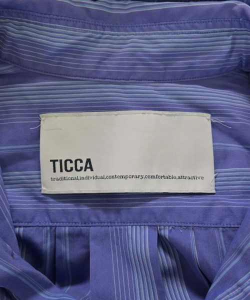 TICCA（ティッカ）カジュアルシャツ 青 サイズ:F レディース/2200728483019