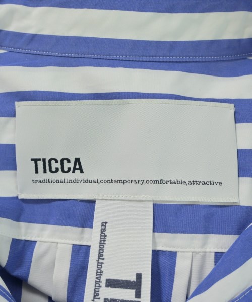 TICCA（ティッカ）カジュアルシャツ 青 サイズ:F レディース/2200719786020
