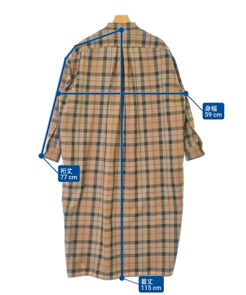 TICCA（ティッカ）シャツワンピース 茶 サイズ:F レディース/2200681388369