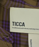 TICCA（ティッカ）シャツワンピース 茶 サイズ:F レディース/2200681388383