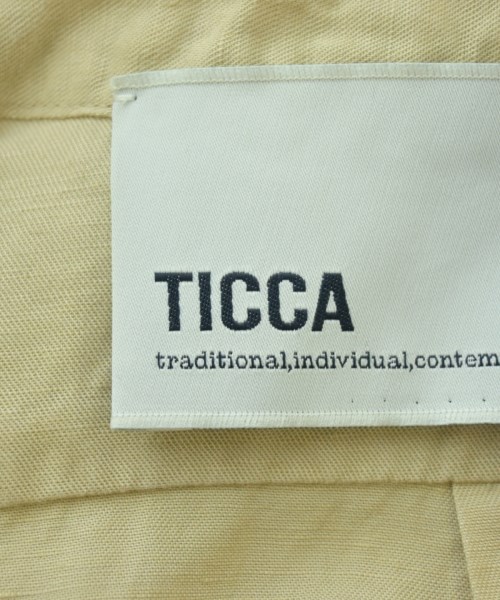 TICCA（ティッカ）シャツワンピース ベージュ サイズ:F レディース/2200684927015