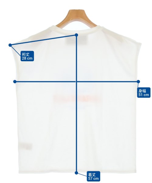 TICCA（ティッカ）Tシャツ・カットソー 白 サイズ:F レディース/2200682996136