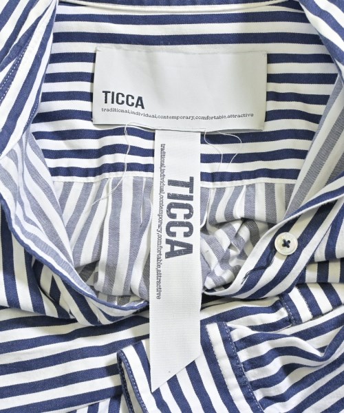 TICCA（ティッカ）シャツワンピース 青 サイズ:F レディース/2200685681039