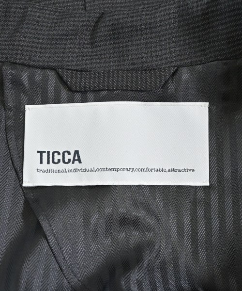 TICCA（ティッカ）テーラードジャケット グレー サイズ:1(S位) レディース/2200683568028