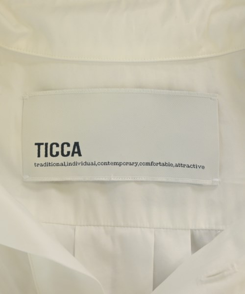 TICCA（ティッカ）カジュアルシャツ 白 サイズ:1(S位) レディース/2200683396041