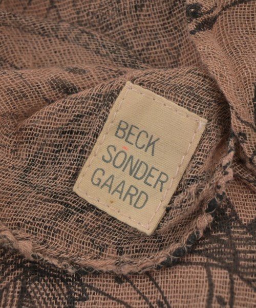 BECK SONDER GAARD（ベックソンダーガード）ストール 茶 サイズ:- レディース/2200601644803