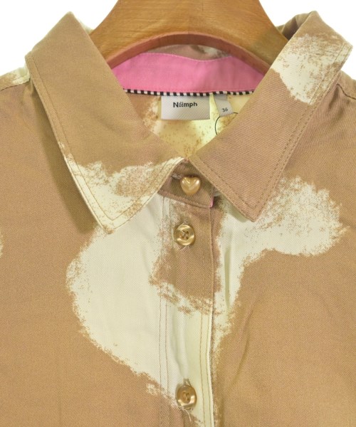 numph（ニンフ）カジュアルシャツ ベージュ サイズ:36(S位) レディース/2200614667097