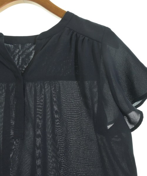 MICHEL KLEIN（ミッシェルクラン）ブラウス 紺 サイズ:36(S位) レディース/2200622177045