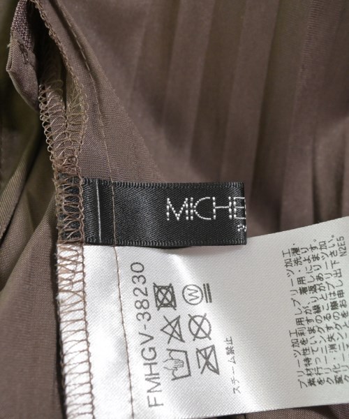 MICHEL KLEIN（ミッシェルクラン）ロング・マキシ丈スカート 茶 サイズ:36(S位) レディース/2200624327011